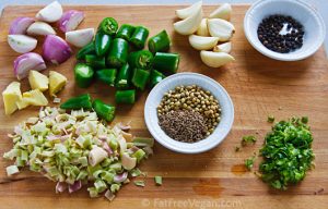 Thai Green Curry Ingredients
