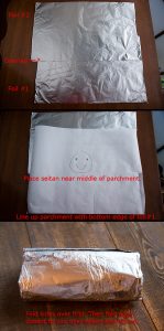 Seitan Roast Instructions
