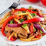 Seitan Saltado (Vegan Lomo Saltado)